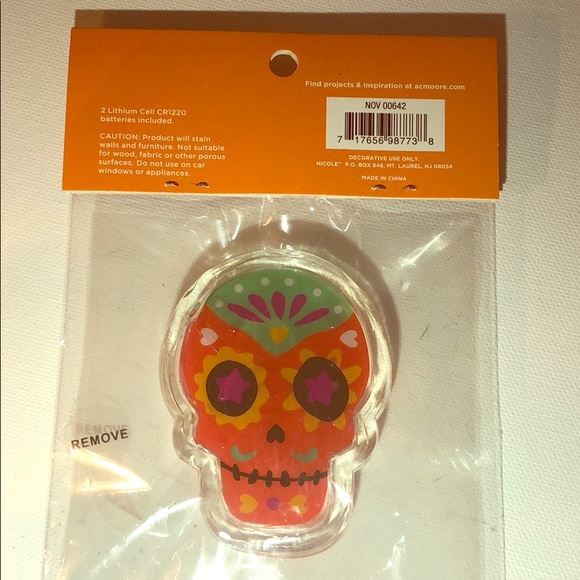 2 NEW Day of the Dead Cinco De Mayo light up - Picture 3 of 9